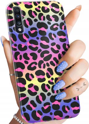 Etumi Etui Do Samsung A70 Wzory Kolorowe Barwy Tęcza Obudowa Pokrowiec Case