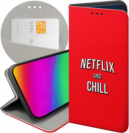 Etui Z Klapką Do Samsung Galaxy Xcover 3 Netflix Seriale Filmy Kino