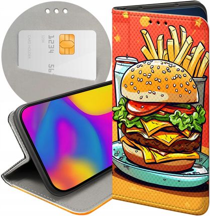 Etui Do Samsung Galaxy Xcover 3 Hamburger Burgery Fast-food Jedzenie