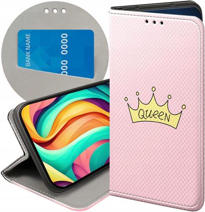 Etui Z Klapką Do Samsung Galaxy Xcover 3 Księżniczka Queen Princess