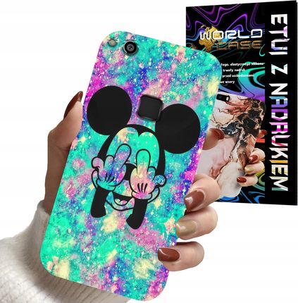 Etui Case Do Huawei P10 Lite Myszka Minnie Damskie Plecki