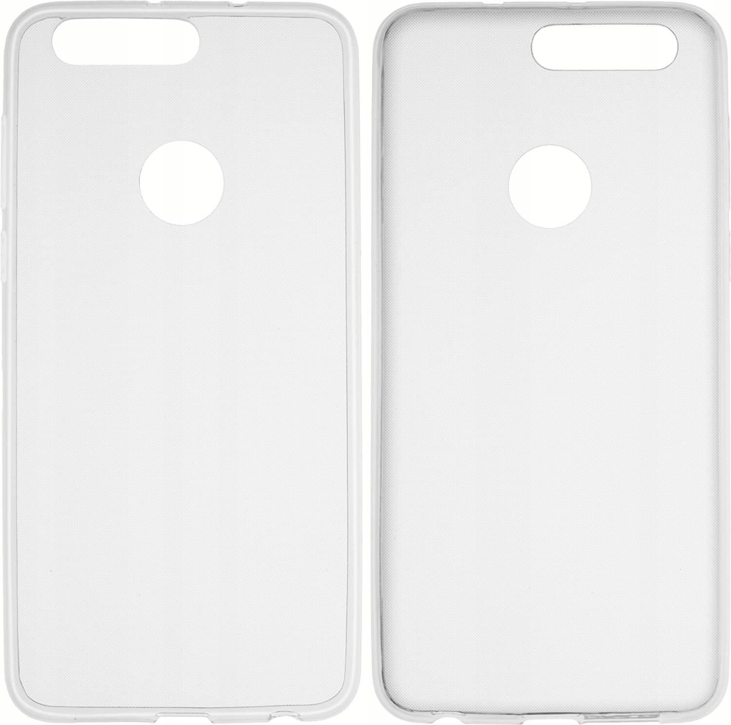 Mumbi Cover Trasparente Per Honor 8 Pro - Protezione Sottile E Resistente, Bianco Chiaro