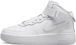 Ranking Buty dla dużych dzieci Nike Air Force 1 Mid EasyOn - Biel Ranking Butów dla Dzieci