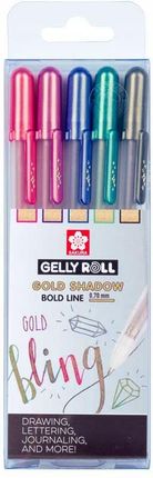 Sakura Długopisy Żelowe Gelly Roll Gold Shadow 0.7Mm