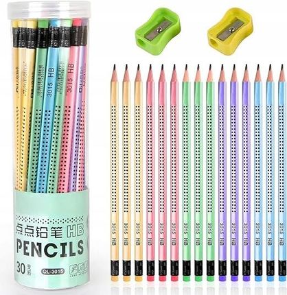 Zestaw Ołówków Z Gumkami Do Pisania Rysowania Dzieci