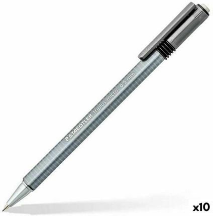 Staedtler Ołówek Mechaniczny Triplus Micro 774 Szary 0,5Mm 3 Części 10 Sztuk