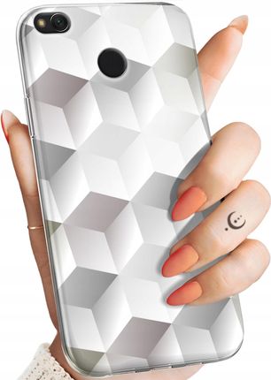 Etui Do Xiaomi Redmi 4X 3D Geometryczne Iluzja Obudowa Pokrowiec