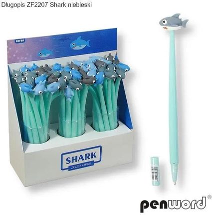 Penword Długopis Shark Niebieski 48Szt