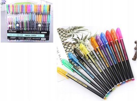 Długopisy Żelowe Kolorowe Color Pen 48Szt. Skg-110-E