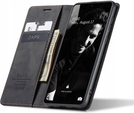 Etui Zaps skóra portfel z klapką do Galaxy A72 5G