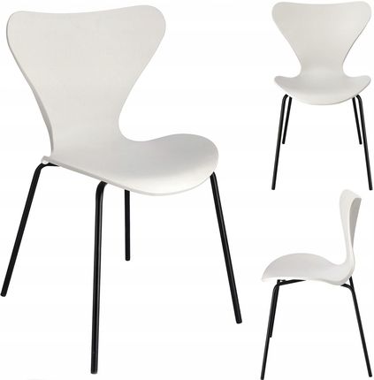 Krzesło Salonowe Design White Białe Kasai Nowoczesne Ogród Tars 14198808464