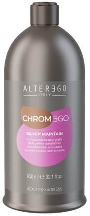 Alter Ego Chromego Silver Odżywka Neutralizująca Żółte Tony Do Włosów Blond 950 ml