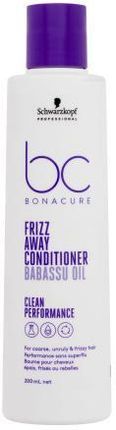 Schwarzkopf Professional Bc Bonacure Frizz Away Conditioner Odżywka 200 ml