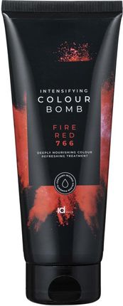 Idhair Colour Bomb Odżywka Koloryzująca Z Keratyną I Wit. B5 766 Ognista Czerwień 200 ml