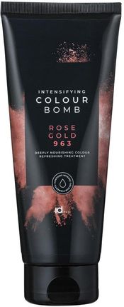 Idhair Colour Bomb Odżywka Koloryzująca Z Keratyną I Wit. B5 963 Różowe Złoto 200 ml