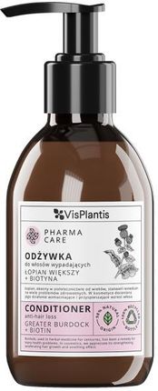 Vis Plantis Pharma Care Odżywka Do Włosów Wypadających Łopian Większy + Biotyna 500 ml