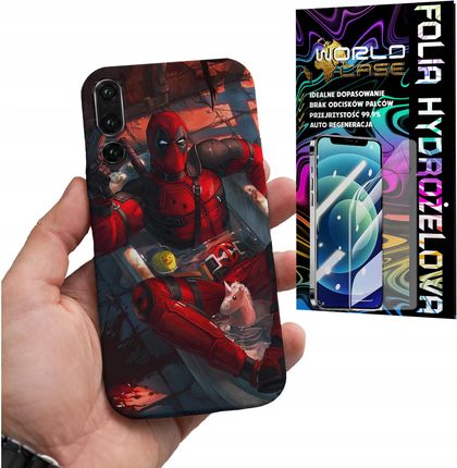 Etui Do Huawei P20 Plus Deadpool Marvel Filmowe Folia