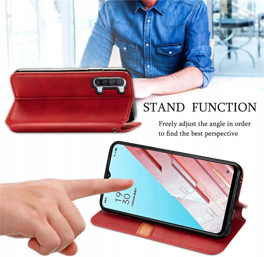 BAILI RFID Blocco Cover per Oppo Find X2 Neo/Reno3 PRO 5G, Cavalletto, [RFID] Custodia per Oppo Find X2 Neo/Reno3 PRO 5G-05