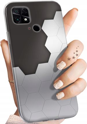 Etui Do Xiaomi Poco C40 Szare Metallic Grey Obudowa Pokrowiec Case
