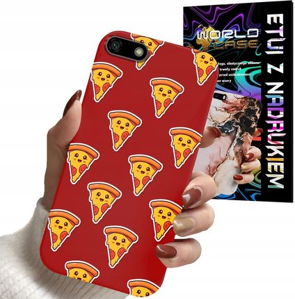 Etui Case Do Huawei Y5 2018 Pizza Damskie Pączki Pianki Plecki