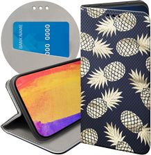 Hello Case Etui Z Klapką Do Oppo A52 Wzory Ananas Owoce Egzotyczne Futerał Pokrowiec