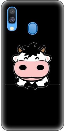 Etui do Samsung Galaxy A40 Wesoła krowa