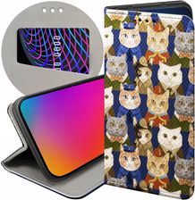 Etui Z Klapką Do Iphone 13 Pro Max Koty Kociaki Kotki Futerał Case
