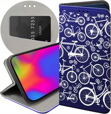 Etui Z Klapką Do Iphone 13 Pro Rowerowe Z Rowerem Kolarz Futerał Case