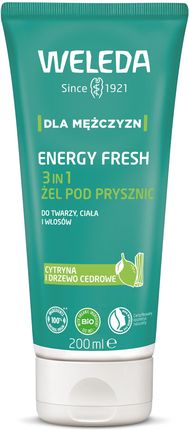 Weleda Energy Fresh Żel Pod Prysznic 3w1 200 ml