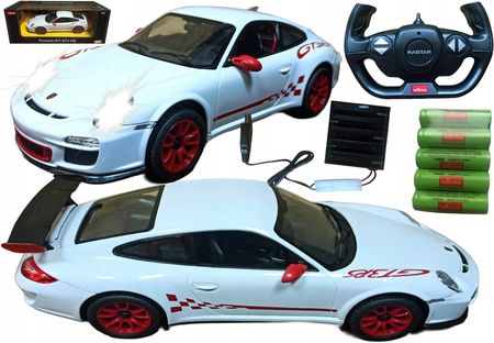 Rastar Autko Zdalnie Sterowane Porsche 911 Gt3 Samochód Auto Na Pilot Rc++