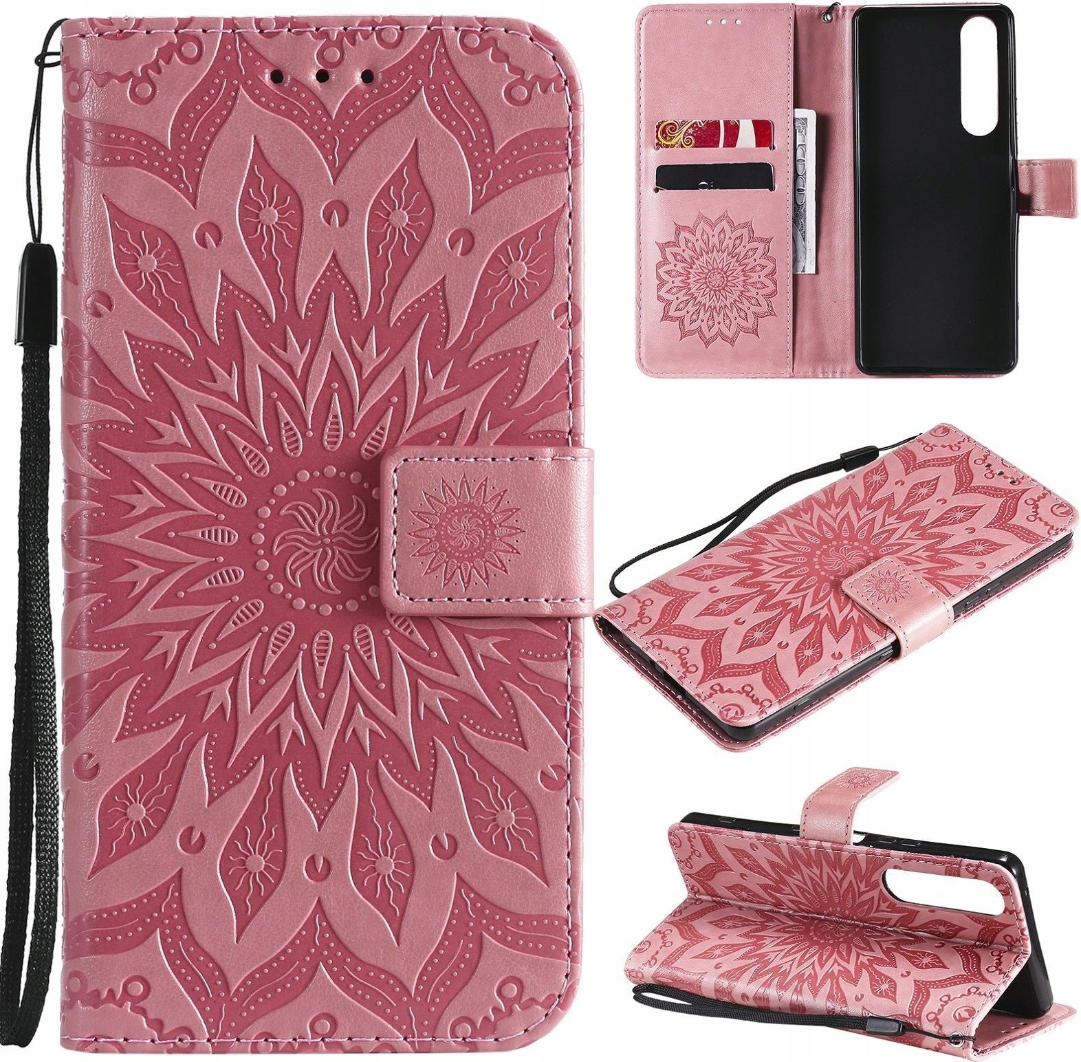 CHALK & HIDE - Custodia a Portafoglio in Pelle Vera per Sony Xperia 1 III ( 2021), Case Realizzato in Pelle Premium con Diversi Comparti, Chiusura Magnetica e Supporto Integrato - Nero