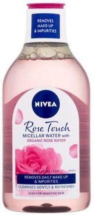 Nivea Rose Touch Micellar Water With Organic Rose Water Płyn Micelarny 400ml