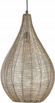 Lampa Sufitowa Wisząca Żyrandol Do Salonu Mosiężna
