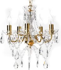 Zdjęcie Żyrandol Diamonds "s" 5 ramion złoty 43169 - Pszów