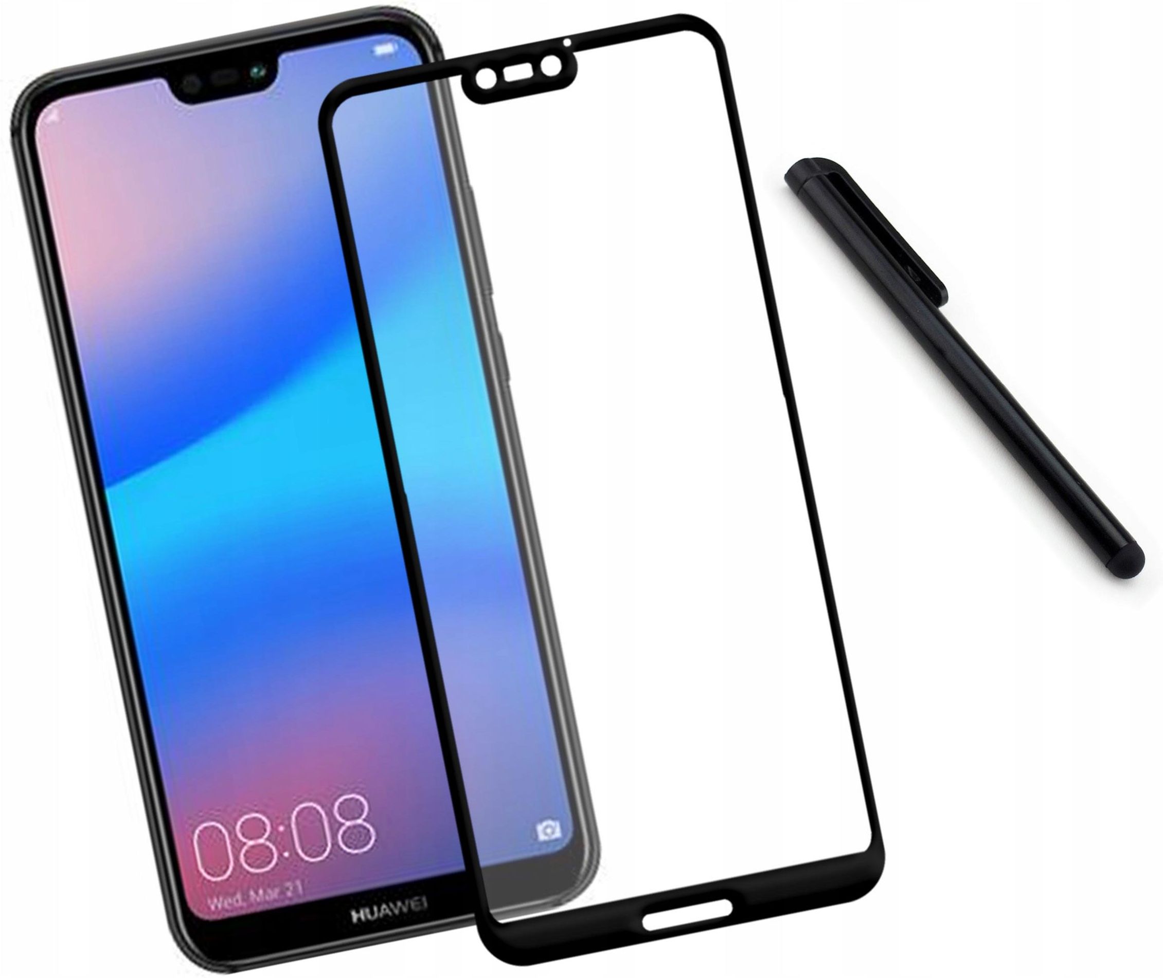 Vitu Szkło Hartowane 9H 3D Huawei Nova 3E Czarne Opinie i ceny na