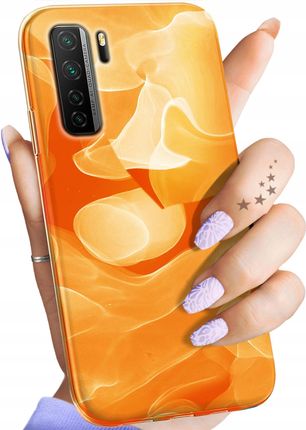 Etui Do Huawei P40 Lite 5G Pomarańczowe Pomarańcze Orange Obudowa