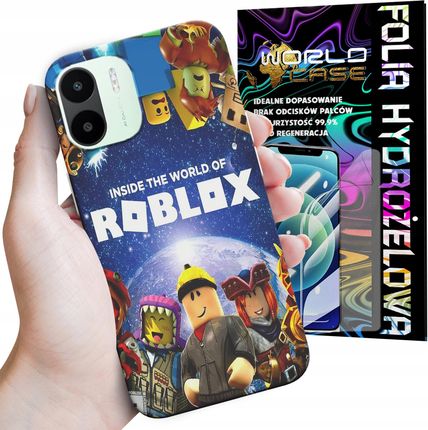 Etui Do Xiaomi Redmi A2 Roblox Dzieciece Mario Folia