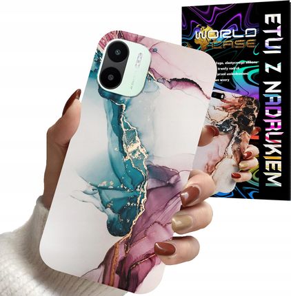 Etui Case Do Xiaomi Redmi A2 Marmur Dla Kobiet Plecki Obudowa