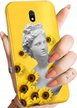 Etui Do Xiaomi Redmi 8A Żółte Słoneczne Yellow Obudowa Pokrowiec Case