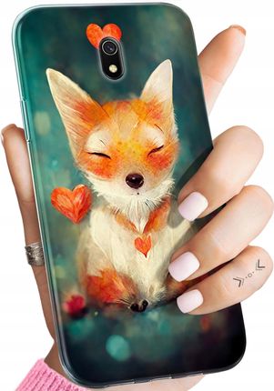 Etui Do Xiaomi Redmi 8A Liski Lisy Fox Obudowa Pokrowiec Case