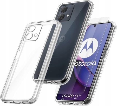 Plecki Case do Motorola Moto G84 5G Premium Clear Case bezbarwny