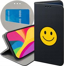 Etui Z Klapką Do Zte Axon 7 Mini Uśmiech Smile Emoji Futerał Case