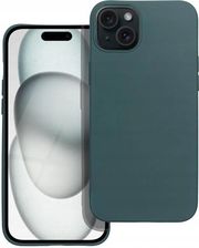 Etui Case Plecki Matt do Iphone 15 ciemnozielony Szkło 9H