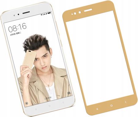 Vitu Szkło Hartowane 3D 9H Xiaomi Mi 5X Złote
