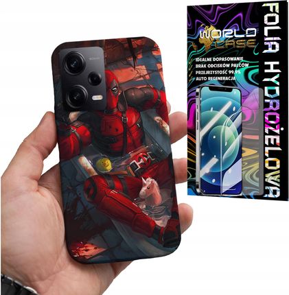 Etui Do Xiaomi Note 12 Pro 5G Deadpool Marvel Filmowe Folia