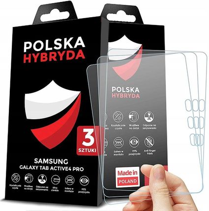 Icover 3Pack Nietłukące Szkło Szkiełko Ekran Galaxy Tab Active4 Pro