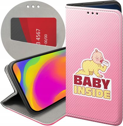 Etui Z Klapką Do Nokia G60 Ciążowe Pregnant Baby Shower Futerał Case