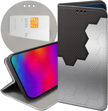 Etui Z Klapką Do Xiaomi 12 Pro 12S Pro Szare Metallic Grey Futerał