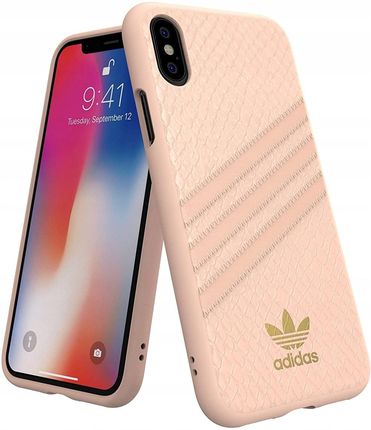 Etui do iPhone X/xs Adidas Moulded Snake Pink
