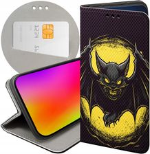 Etui Z Klapką Do Zte Axon 7 Mini Nietoperz Bat Futerał Pokrowiec Case